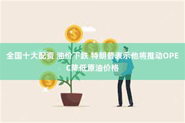全国十大配资 油价下跌 特朗普表示他将推动OPEC降低原油价格